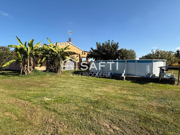 Maison 150m2 avec une grande parcelle de 2000m2