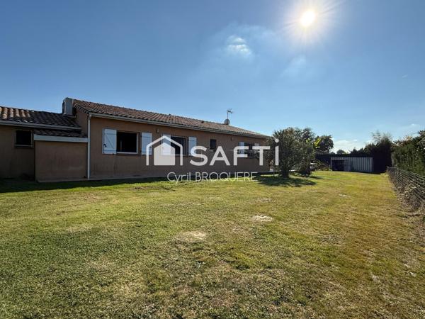 Maison 150m2 avec une grande parcelle de 2000m2