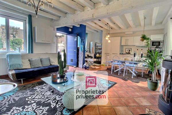 1h de PARIS - A VENDRE CHARMANTE MAISON de VILLAGE 120 m2 et beau jardin