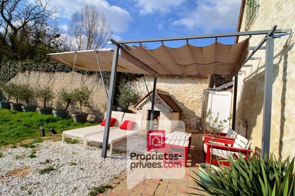 1h de PARIS - A VENDRE CHARMANTE MAISON de VILLAGE 120 m2 et beau jardin