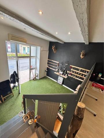 Local commercial 56m² avec vitrine, climatisé