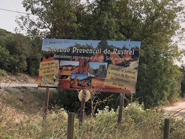 Habiter face au Colorado Provençal, une réalité...