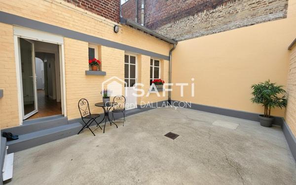 Maison familiale 5 chambres – Secteur très calme – Cour