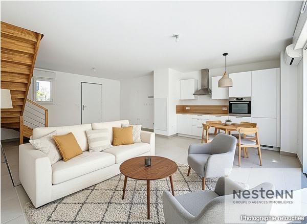 Maison Castelnau Le Lez - 4 pièces 91.35 m2 - Terrasse et Jardin - Garage attenant