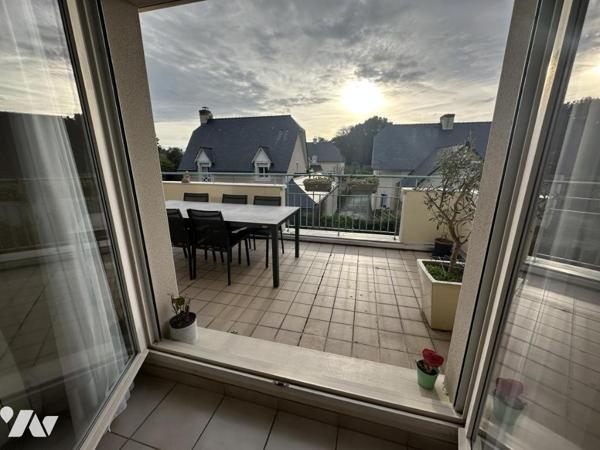 Saint Malo - Paramé - Appartement de 102m² ascenseur, terrasse et garage