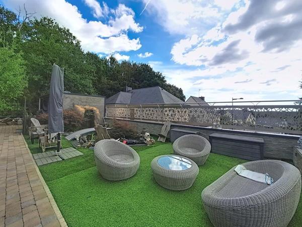 INZINZAC- LOCHRIST : Maison contemporaine de 2007 avec jardin, suite parentale et géothermie
