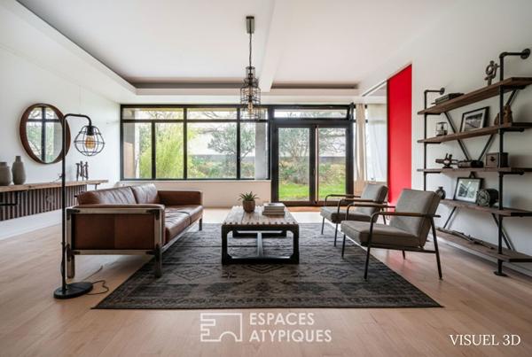 Loft industriel dans une ancienne usine Bertheau