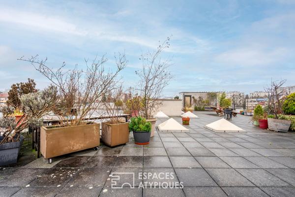 Loft industriel dans une ancienne usine Bertheau