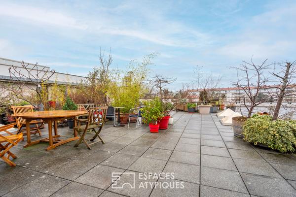 Loft industriel dans une ancienne usine Bertheau