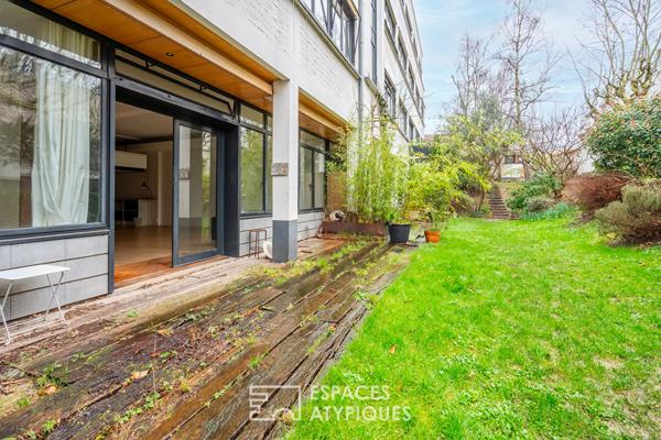 Loft industriel dans une ancienne usine Bertheau
