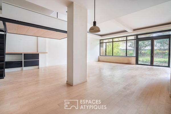 Loft industriel dans une ancienne usine Bertheau