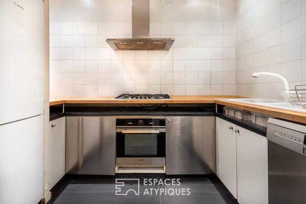 Loft industriel dans une ancienne usine Bertheau