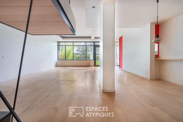 Loft industriel dans une ancienne usine Bertheau