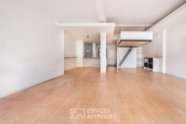 Loft industriel dans une ancienne usine Bertheau