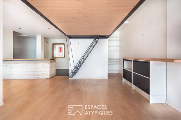 Loft industriel dans une ancienne usine Bertheau