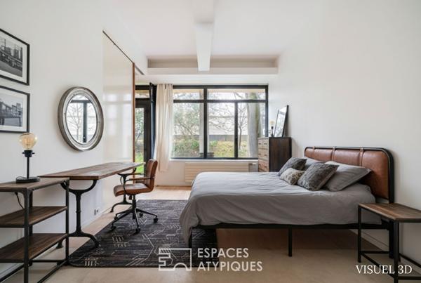 Loft industriel dans une ancienne usine Bertheau