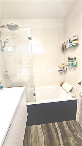 3 pièces rénové, balcon filant, vue imprenable