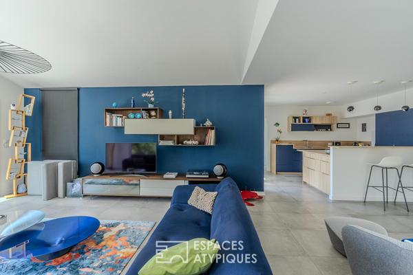 Villa contemporaine avec vue panoramique sur l’océan