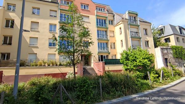 Appartement 3 pièces avec terrasse, cave et garage à vendre – ROUEN CENTRE – (76)