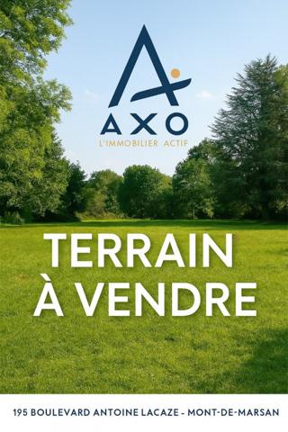 Terrain constructible dans un quartier résidentiel