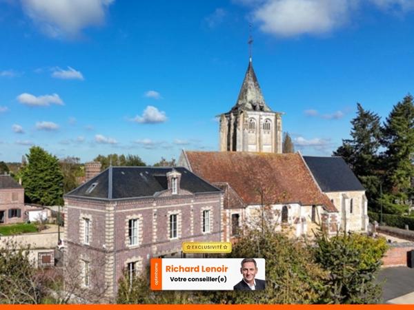 Magnifique propriété comprenant une Maison de maître et une maison d’amis sur 288 m2 en plein coeur de la Normandie et à 50 minutes des plages !