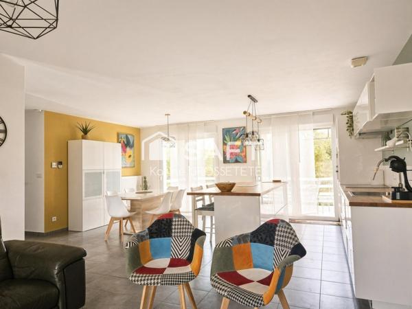 Pavillon de plain pied de 107m² sur un terrain de 1000m²