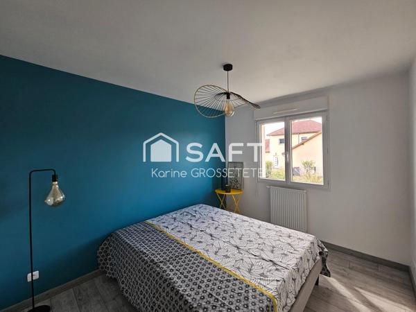 Pavillon de plain pied de 107m² sur un terrain de 1000m²