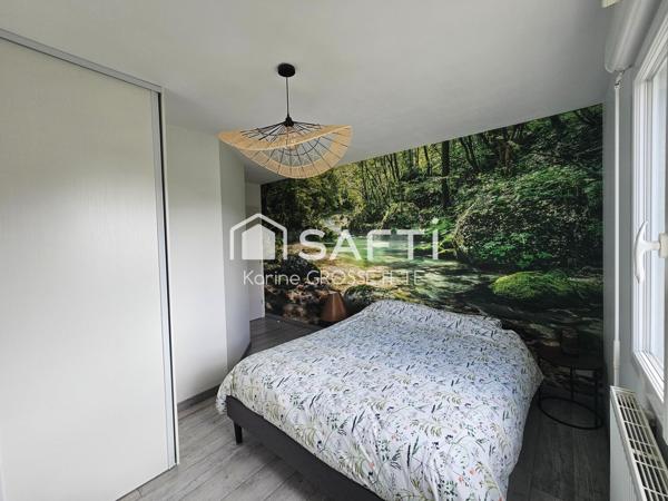 Pavillon de plain pied de 107m² sur un terrain de 1000m²