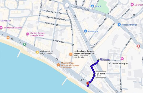 Situé dans le très recherché quartier de la Basse Californie, à seulement quelques minutes à pied du Martinez et des plages de la Croisette , découvrez ce magnifique appartement 2 pièces d'environ 42 m², entièrement rénové fin 2025 avec des matériaux de qualité.

Ce bien situé au 4ème étage avec ascenseur offre un cadre de vie confortable et élégant.
L’appartement se compose d' :
Une entrée avec cuisine entièrement équipée
Un séjour lumineux avec jacuzzi 
Une chambre avec rangements
Une salle d’eau moderne avec douche et WC
Vous profiterez également d’une agréable terrasse ensoleillée toute la journée, idéale pour savourer le climat cannois.
Prestations :
Climatisation
Double vitrage
Chauffage collectif gaz
Ascenseur
Cave en sous-sol incluse

Charges : 100€ par mois Taxe Foncière: 773€ par an

Atout investissement : la location courte durée type Airbnb est autorisée par la copropriété et un système d’arrivée autonome est déjà en place. Un bien clé en main offrant une excellente rentabilité locative ou un parfait pied-à-terre à Cannes.

Contactez moi pour avoir une vidéo ou organiser une visite!


-----------------------------------------------------------------------------------------------------------------------------------------------------------

Located in the highly sought-after Basse Californie district, just a few minutes’ walk from the Martinez Hotel and the beaches of La Croisette, discover this magnificent one-bedroom apartment of approximately 42 sqm, fully renovated at the end of 2025 with high-quality materials.

Situated on the 4th floor with elevator access, this property offers a comfortable and elegant living environment.

The apartment comprises:
An entrance with a fully equipped kitchen
A bright living room with a jacuzzi
A bedroom with built-in storage
A modern shower room with shower and toilet
You will also enjoy a pleasant sunny terrace throughout the day, perfect for making the most of the Cannes lifestyle and climate.
Features:
Air conditioning
Double glazing
Collective gas heating
Elevator
Cellar/storage room included in the basement
Charges: €100 per month
Property tax: €773 per year
Investment opportunity: short-term rentals such as Airbnb are authorized by the condominium, and a self check-in system is already in place. A turnkey property offering excellent rental profitability or the perfect pied-à-terre in Cannes.
Contact me to receive a video or to arrange a viewing!
