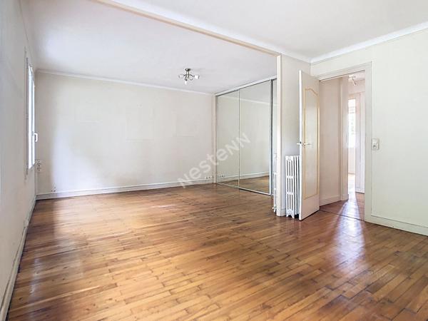 NANTES - PARC DE PROCÉ / Appartement 3 pièces 56 m2, cave et garage