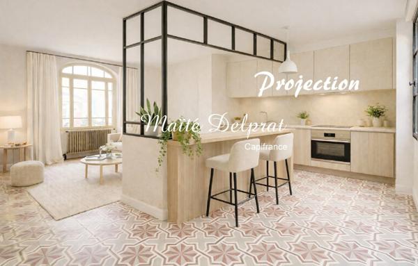 Maison de village à rénover 4 pièces CAROMB (84)