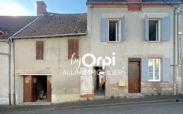 Maison à vendre    4 pièces •  Boussac