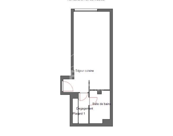 Appartement Vence 1 pièce 34 m²