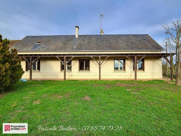 Longère 167 m² , 6 chambres  - Mouliherne (49390)