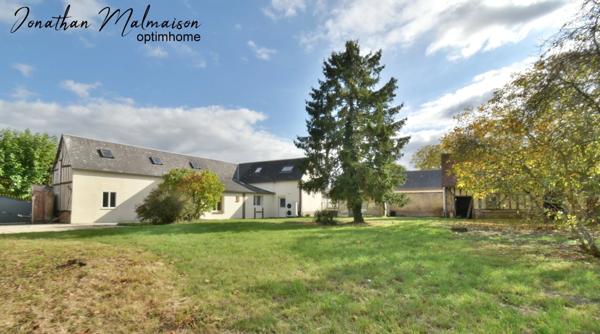 Propriété rénovée – Grand terrain arboré – Fort potentiel (gîtes / habitations supplémentaires)