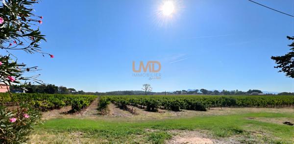 Domaine viticole en Provence avec 3 habitations 18 ha fort potentiel