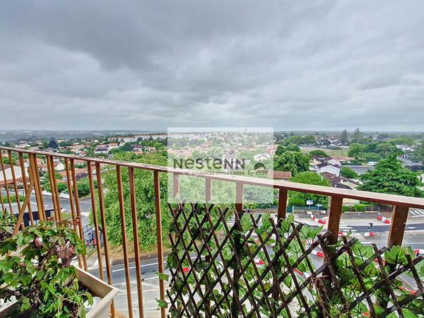 Grand appartement renove avec vue imprenable sur Poitiers, a deux pas du Parc Mozart