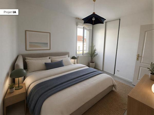 ORVAULT T3 de 67m² avec terrasse box et place de stationnement, Orvault 44700