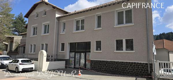 Grande maison familiale de 230m² + Studio indépendant avec un jardin, une belle terrrasse, ainsi qu'un grand local commercial de 218m²