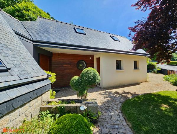 Spacieuse maison contemporaine située à Pontrieux, petite Venise des Côtes d'Armor.