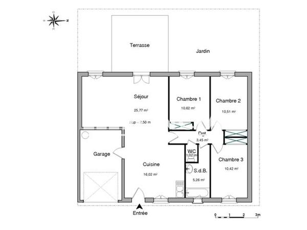 Location Maison 4 pièces 83.1 m² - 32 RUE LOUISA PAULIN Saix 81710