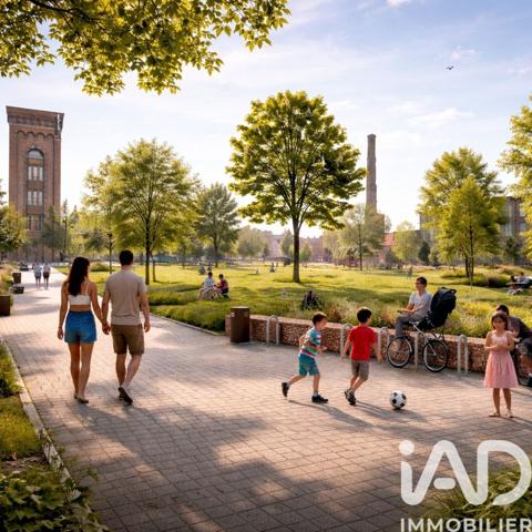 Appartement à vendre 2 pièces 36 m² Tourcoing