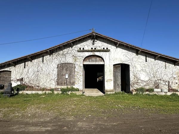 Superbe propriété équestre avec Maison de Maître, deux annexes, trois écuries, au milieu de 25ha de terres, entre Bordeaux et Bergerac.