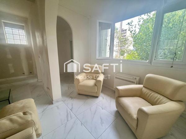 ENGHIEN-LES-BAINS - GRAND QUARTIER - 4 PIECES - JARDIN