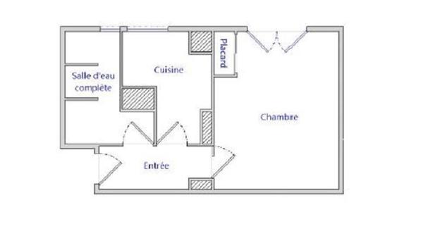 Appartement Valence 1 pièce 26 m2