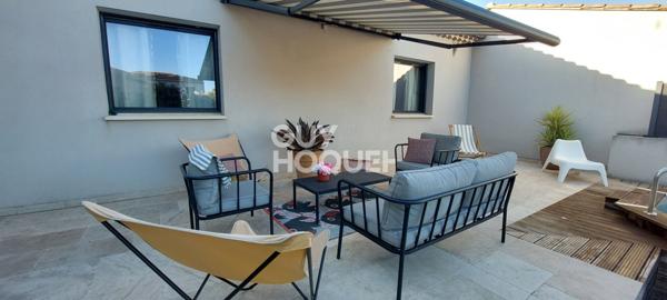 Carpentras (Lègue) - Maison moderne de plain pied de 129 m² avec 4 chambres - Piscine - Dépendance
