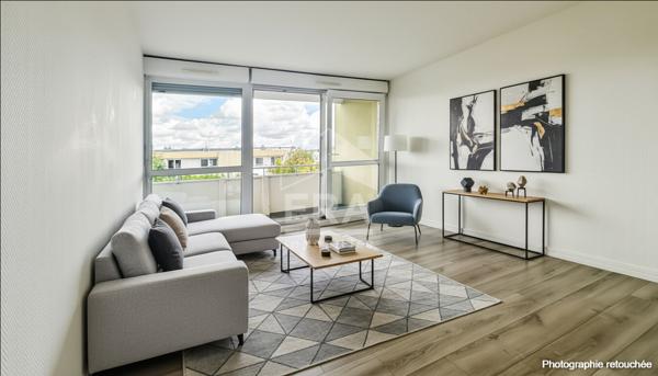 Appartement 3 pièces  Dernier étage + balcon Reims secteur Luton