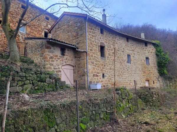Maison en pierres avec dépendances et 4 hectares de terrain