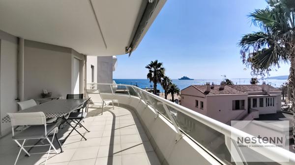 FREJUS PLAGE  T2 GRANDE TERRASSE VUE MER DOUBLE GARAGE
