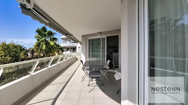 FREJUS PLAGE  T2 GRANDE TERRASSE VUE MER DOUBLE GARAGE